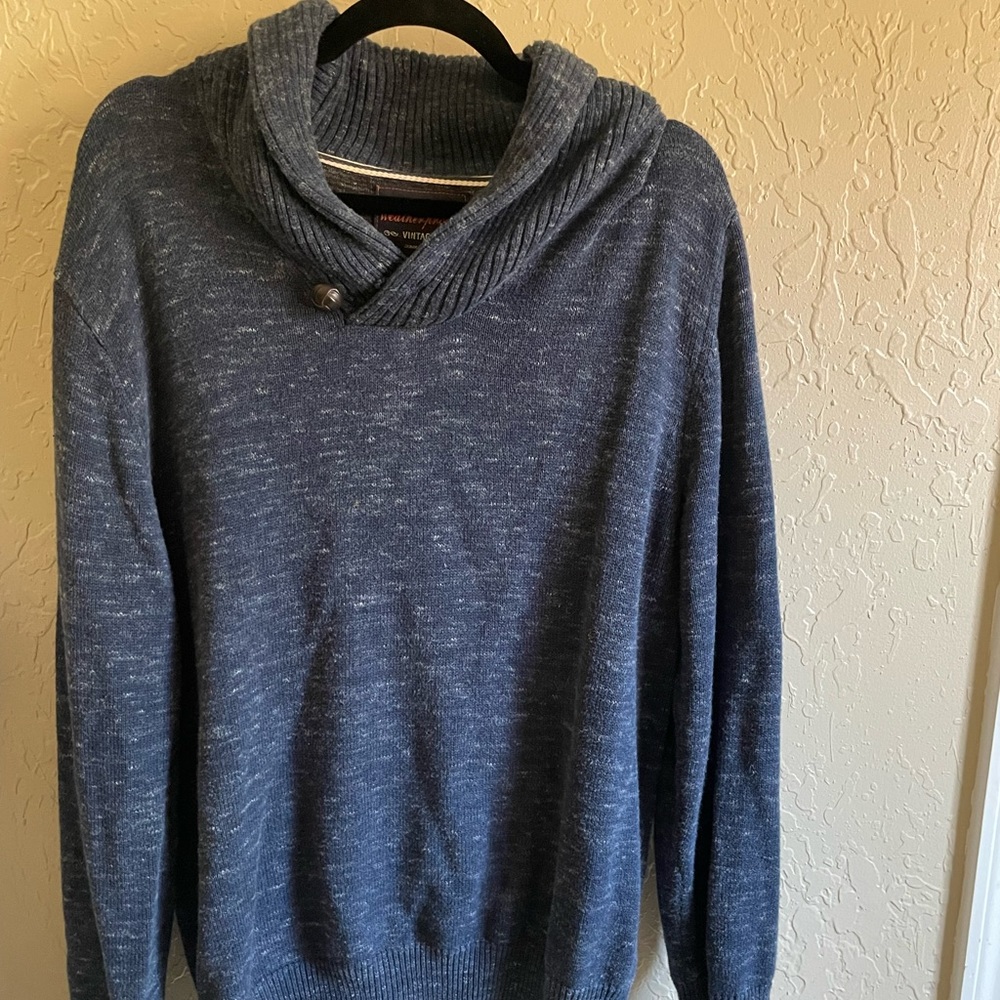 WEATHERPROOF Men’s blue sweater